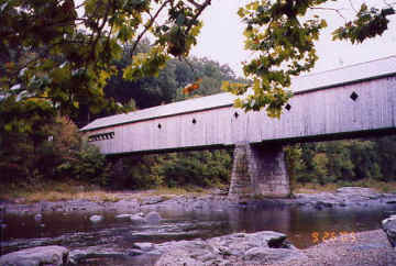 West Dummerston Bridge. Photo by Liz Keating, September 26, 2005